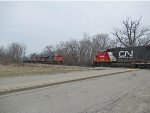 GTW 5855, CN 8833 and CN 8923